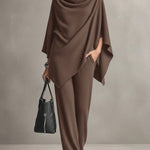 Mallory | Elegant Drape Two-Piece Set