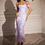 EUNOIA™ - Elegant Off Shoulder Backless Mermaid Dress