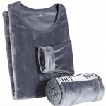 Double Heavyweight Fleece Thermal Underwear Set