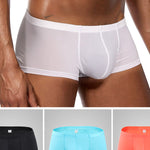 2 Pack Mesh Enlarged Pouch Snug Fit Underwear