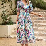 Rosita | Elegant Floral Dress