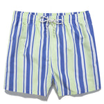 Men's Drawstring Leisure Striped Swim Shorts