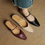 Wilhelmina | Genuine Leather Mules