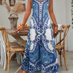 ROSARIO™ - Chic Summer Sleeveless Strap Maxi Dress
