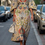 Grace™ - Elegant Dress with Round Neck