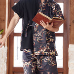 Printed Kimono Pajamas For Men