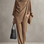 Mallory | Elegant Drape Two-Piece Set
