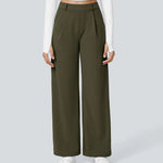 CHARMIE™ - Casual High Waist Straight Leg Pants