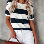 KAELY™ – Easygoing Classic Stripe Tee