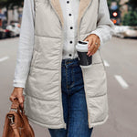MISHELLE™ - Reversible Warm Hooded Vest