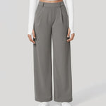 CHARMIE™ - Casual High Waist Straight Leg Pants