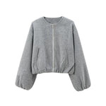 ARMINDA™ – Casual Balloon Sleeve Jacket