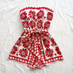 MAGNOLIA™ - Chic Summer Tube Top Short Jumpsuit