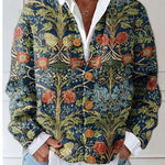 Ashley| Vintage Floral Cardigan Sweater