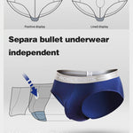 2 Pack Downwards Separate Pouch Men's Underwear