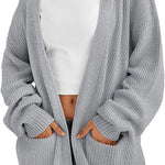 HANSEL™ - Lightweight Loose V-Neck Cardigan