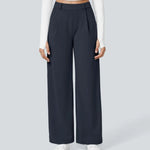 CHARMIE™ - Casual High Waist Straight Leg Pants