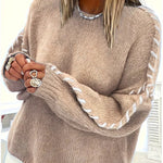 SERAH™ - Casual Round Neck Long Sleeve Sweater