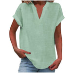 Yelena | Relaxed V-Neck Blouse