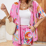 FANNIE™ – Simple Summer Floral Top and Shorts Set