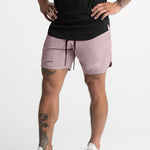 Men's Drawstring Workout Running Shorts