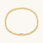 Radiant Gemstone Bracelet