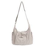 HARLOW™ – Plaid Drawstring Cloud Hobo Bag