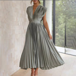 Bristol | Timeless Pleated Midi Dress