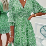 Junia | Floral Ruffle Mini Dress