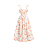 ROSALIE™ – French Floral Tie-Shoulder Cami Dress