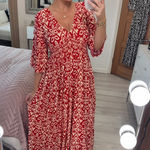 Pauline | Bohemian Midi Dress