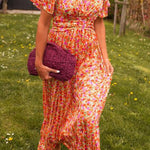 Natalie | Flattering Printed Maxi Dress