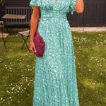 Natalie | Flattering Printed Maxi Dress