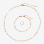 Radiant Tide Pearl Jewelry Set