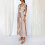 Bristol | Timeless Pleated Midi Dress