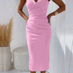 Marion | Backless Midi Dress