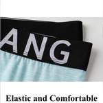 2 Pack Men's Bamboo Fiber Separate Pouch Antibacterial Breathable Briefs