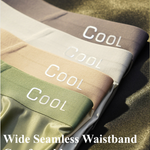 3 Pack Men's Mulberry Silk 10A Antibacterial Ice Feel Satin Light Luxury Trunks