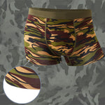 4 Pack Men's Breathable Recycled-Fiber Camo Trunks