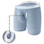 2 Pack Men's Ice Silk Ultra-Soft Mesh Breathable Cooling Comfort Midway Briefs