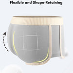 4 Pack Men's Premium Cotton Antibacterial Mid-Rise Ultra-Soft Trunks