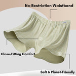 2 Pack Men's Breathable Day-Long Comfort Skin-Friendly Loungewear Shorts