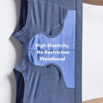2 Pack Men's Mesh Antibacterial Support Lift & Separate Pouch Trunks