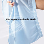 2 Pack Men's Second-Skin Feel Cooling Airflow Soft Lounge Shorts