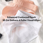 3 Pack Men's Comfortable Sport Fit High-Stretch Mesh Briefs