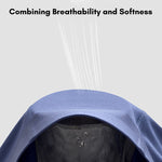 2 Pack Men's Seamless Comfort Stretch Fabric Breathable Modern Fit Solid Color Trunks