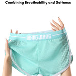 2 Pack Men's Ice Silk Loose-Fit Home Sleep Mesh Breathable Boxer Shorts