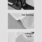 2 Pack Men's Ultra-Soft Modal Seamless Comfort Soft Briefs