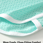 2 Pack Men's Ice Silk Loose-Fit Home Sleep Mesh Breathable Boxer Shorts