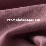 2 Pack Men's Soft Modal Bikini with U-Shaped Pouch and Stretch Waistband